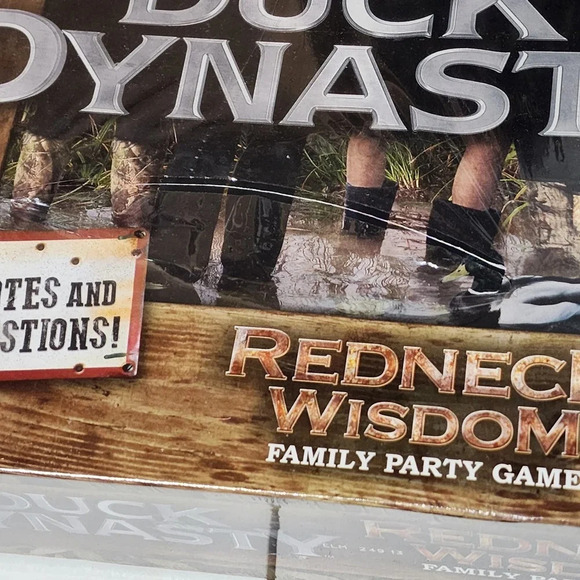 Duck Dynasty Redneck Wisdom Family Party Game - Picture 6 of 8